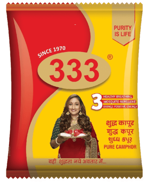 333 Camphor Tablets – Sachet