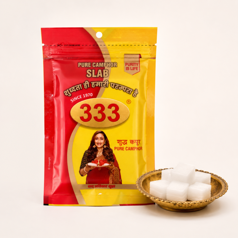 CAMPHOR CUBES 500g POUCH (1 Inch Tablet)